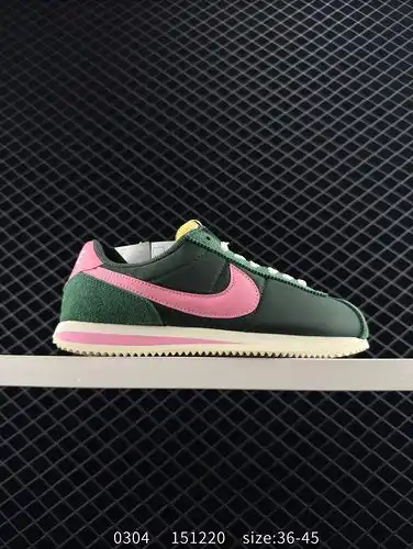 Nike Cortez cómodo amortiguador antideslizante resistente al desgaste zapatos de carrera de corte ba