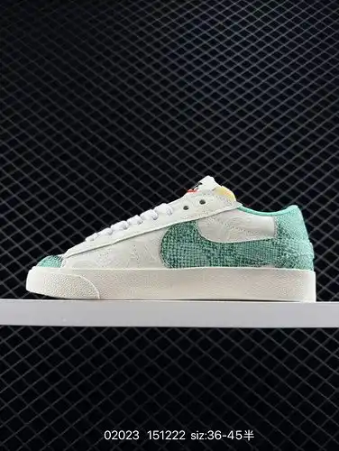 NK Blazer Low77 Jumbo Año de la Serpiente Edición Limitada Clásico Versátil Bajo Top Trailblazer Zap