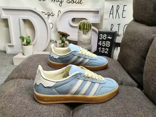 132D nivel de la empresa genuino tamaño medio Adidas Gazelle Indoor JR29 zapatos ligeros resistentes