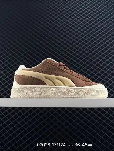 Puma SUEDE XL zapatos casuales antideslizantes retro ligeros y transpirables con suelas gruesas y za