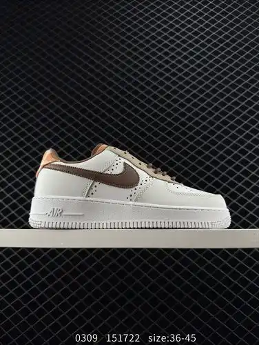Nike AIR FORCE 107 Air Force No1 zapatos deportivos casuales versátiles de alta altura El rendimient