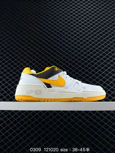 Nike New Shoe Style se acerca Nike full Force Low Fashion retro shoes, con un temperamento retro exp