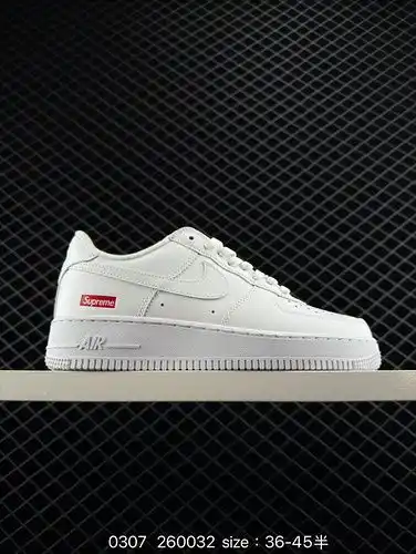NIKE AIR FORCE 107 Original Último Cartón Original Creando Versión de la Fuerza Aérea de corte bajo 
