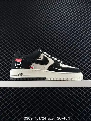 True label Nike Air Force 1 quot07 Air Force One zapato de tabla deportiva casual versátil superior 
