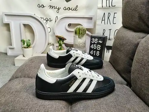 418DAdidas SAMBA OG W JP5282 Los clásicos Originals de los últimos años están hechos de cuero genuin