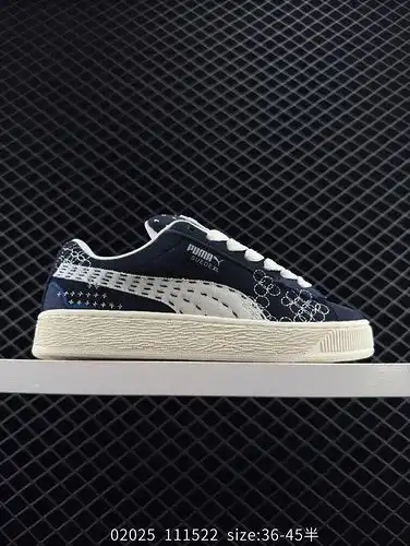 Puma Suede XL Retro Single Item Antideslizante y resistente al desgaste Zapatos de corte bajo de la 