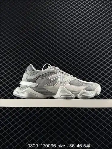 1 Nivel de la empresa New Balance NB 9060 malla cómoda versátil resistente al desgaste zapatos casua
