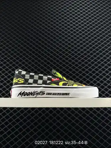 nivel de la empresa Wansi Slip En neón ojo grande tablero de ajedrez alta amarillo y negro graffiti 