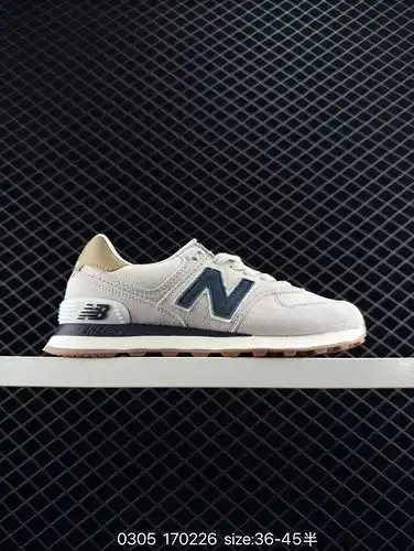 New Balance NB 574 Retro tela amortiguadora antideslizante envoltura impermeable secado rápido liger