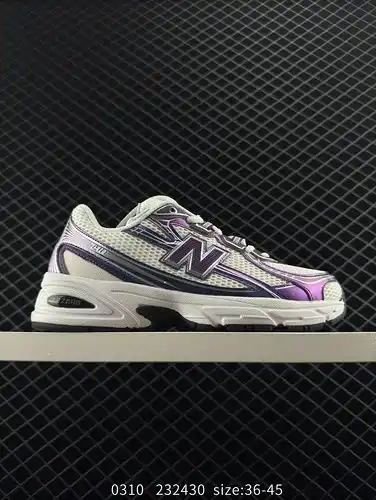 New Balance NB 740 V2 cómodo versátil antideslizante resistente al desgaste cortado bajo zapatos de 