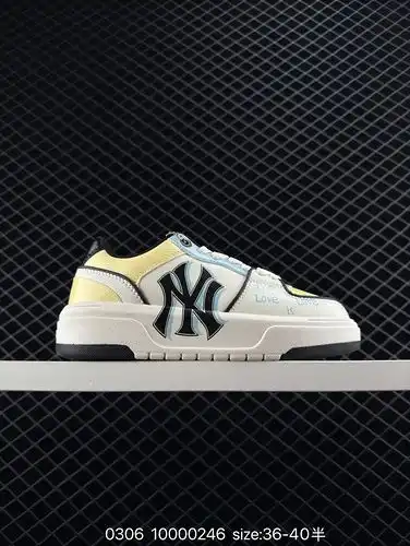 230 zapatillas de deporte personalizadas MLB grueso forro azul limón de hielo dulce y único caja de 