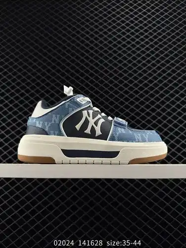 MLB Chunky Liner Denim Basic New York Yankees Alto grueso fondo casual Número de artículo 3ASXCHL4N 