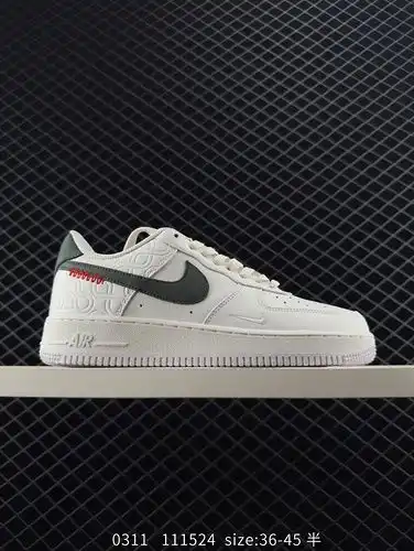 Head layer ✅ Nike Air Force 1 "07 Air Force One low top versatile casual sports board shoe. The
