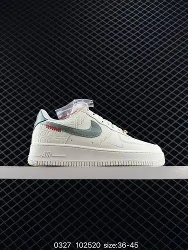 Nike Air Force 1; 07 Low 2025 New Year's new limited edition Air Force One with air cushion white sh