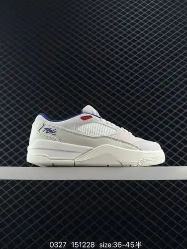 True label ✅ Who Decisions War x Nike Jordan FLIGHT COURT ATE with anti slip and wear-resistant low 