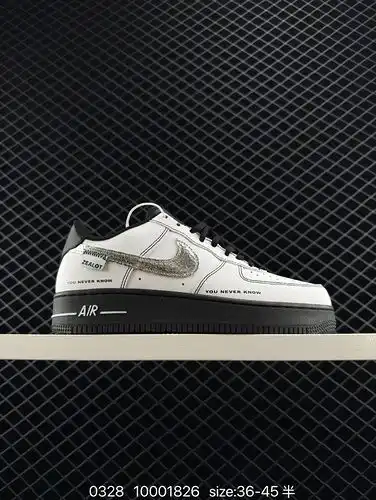 Nike AIR FORCE 1'07 Air Force No.1 high top versatile casual sports board shoes. The soft and elasti