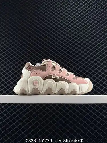 Fila mochilas serie estilo papá aumento de altura retro neutral zapatos de carrera casuales Actualiz