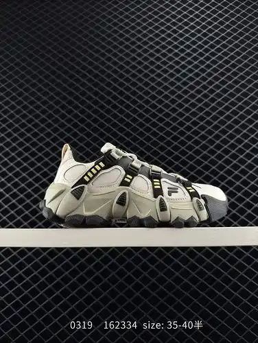 FILA Invierno Nuevo Papá Zapatos Zapatos Casuales Suela gruesa Zapatos de pan Zapatos deportivos Núm