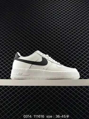 ✅ Nike AIR FORCE 1'07 Air Force No.1 low top versatile casual sports board shoes. The soft and elast