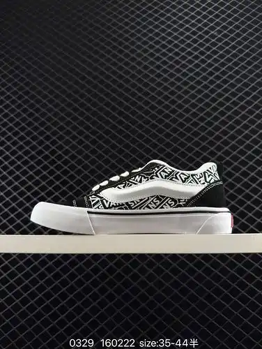 Nuevas furgonetas Knu Skool Resistente al desgaste y transpirable Zapatos de tabla de corte bajo par