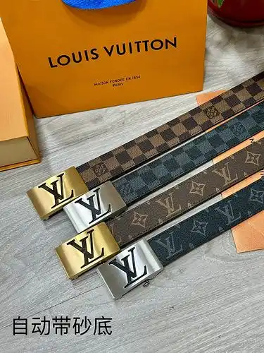 LOUIS VUITTON cinturón al por mayor LV Louis Vuitton cinturón para hombres al por mayor material de 