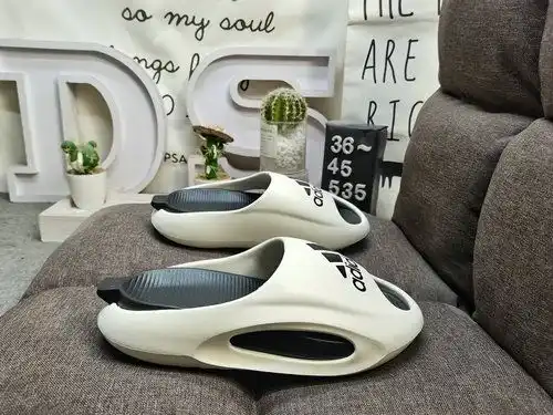 535D Adidas pure original exclusive Kanye West x adidas yeezy slide YY new coconut slippers for men 