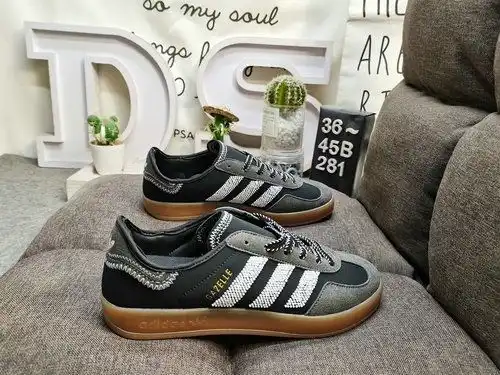 281D company level ✅ CLOT x Adidas Originals Gazelle BY EC IH3731 Comfortable, Versatile, Anti slip,