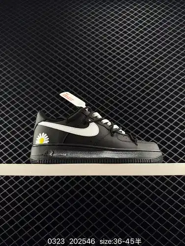 230 Official Popular Customized anime Theme Nike Air Force 1 Low '07 Small Daisy Graffiti Air Force 
