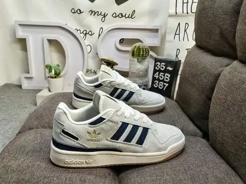 387D Adidas ORIGINALS Forum CL IF9681 low top versatile trendy casual sports board shoes. Based on t
