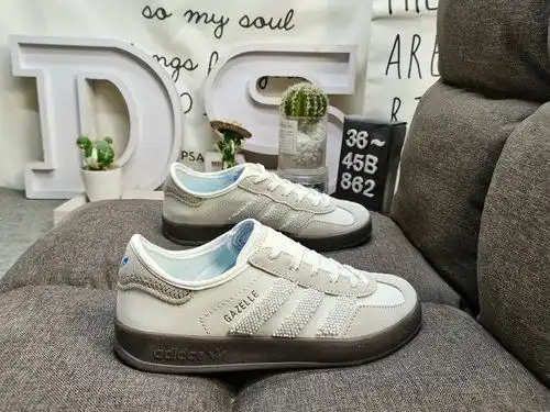 862D company level ✅ CLOT x Adidas Originals Gazelle BY EC IH3719 Comfortable, Versatile, Anti slip,