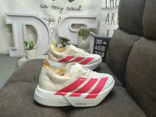 329D Adidas Adidas ADIZERO ADIOS 4M JR4542 Comfortable, trendy, non slip, wear-resistant, lightweigh