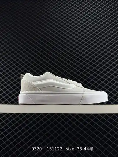 Vans Knu Skool VR3 LX zapato de pan de cuero superior Kanpur Julian serie baja superior retro vulcan