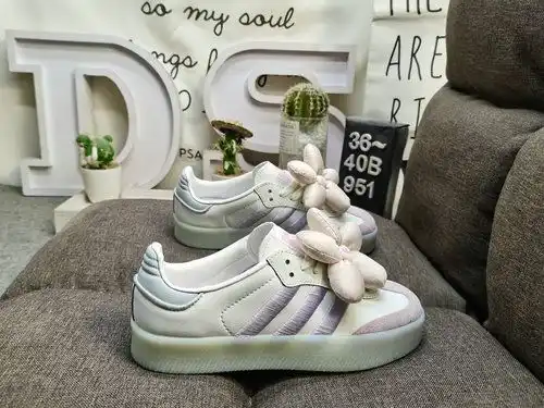 1Adidas SAMBAE W JR3335 genuine half size system # using suede combined with environmentally friendl