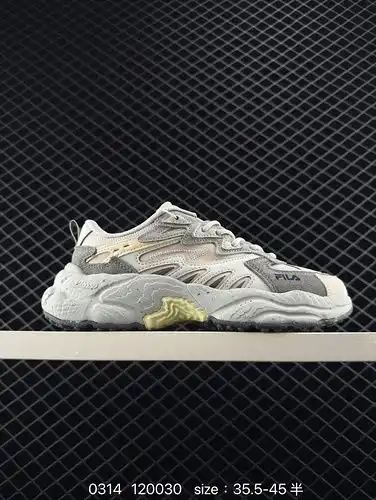 FILA Fern Grass Shoes FERN Zapatos de mujer Zapatos deportivos 2024 Nuevos zapatos de papá al aire l