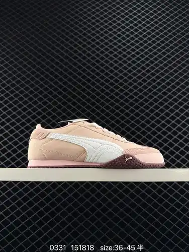 90 Puma UT Silver White Puma Roman Amor Series Retro Sports and Leisure Racing Shoes una marca depor