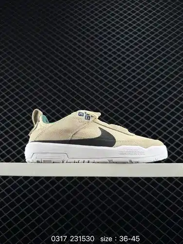 company level ✅ Nike SB DAY ONE suede leather mesh leather suede simple comfortable leather anti sli