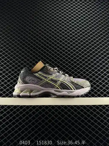 Asics Gel Nambus 101 Negro Gris Asics Retro Pioneer de moda empalme zapatos de carrera casuales Mate
