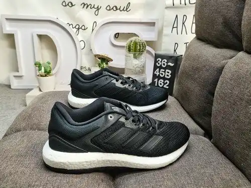 162D company level ✅ Adidas Pureboost 21 GW3501 PB21 popcorn outsole sports and leisure running shoe