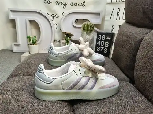 373DAdidas SAMBAE W JR3335 genuine half size system # using suede combination environmentally friend