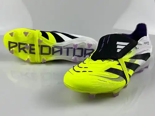 (Arrived) Adidas Falcon 25 Full Knitted Laced High Top FG Football Shoes PREDATOR ACCURACY FG BOOTS 