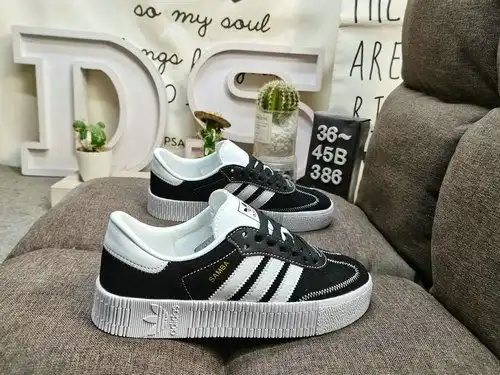386DAdidas SAMBAE W FU0666 genuine half size system # using suede combination environmentally friend