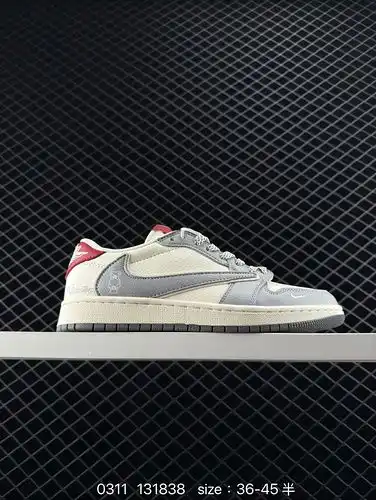190 [Company Level] Genuine Nike/Nike Air Jordan 1 Low OG SP; Military Blue" AJ1 Qiao1 inve