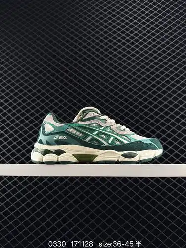 ASICSASICS GELNYC 2055 superior de malla transpirable con un poco de material de cuero sintético uti