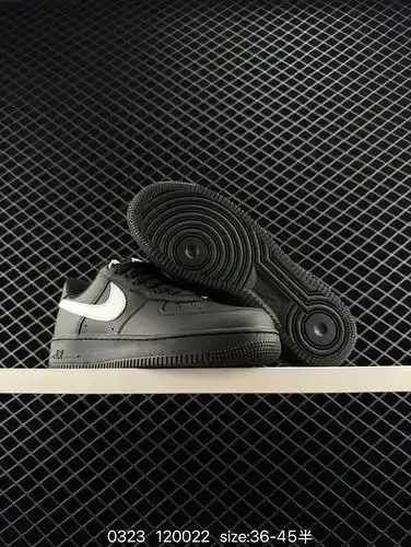 Special Offer Nike Air Force 1 Low Anniversary White and Blue Rubber Air Force One Low Top Sports an