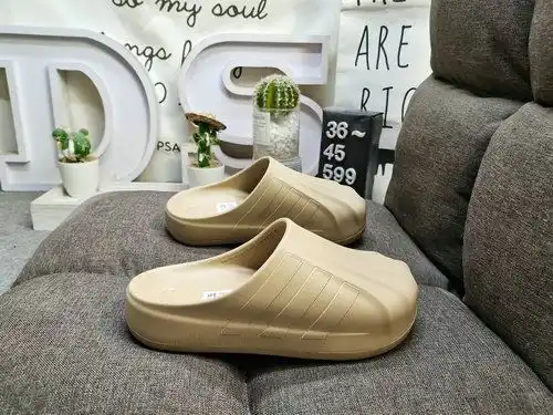 599 Dadidas Adidas Stan Mule Adidas Clover Thick Bottom Casual Slippers Height Raising Shoes Summer 