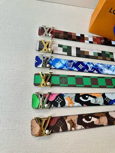Cinturón LOUIS VUITTON al por mayor LV Louis Vuitton cinturón para hombres al por mayor material de 