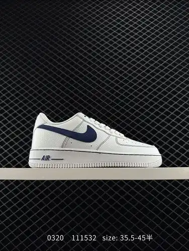Nike Air Force 1 Low White and Blue Original Last, Original Paperboard, Creating Authentic Air Force
