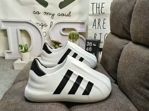 535Dadidas Adidas Stan Mule Adidas Clover Thick Bottom Casual Slippers Height Raising Shoes Summer C