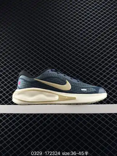Nike Journey Run Comfortable, Versatile, Anti slip, Wear resistant, Low cut Casual Running Shoes Blu