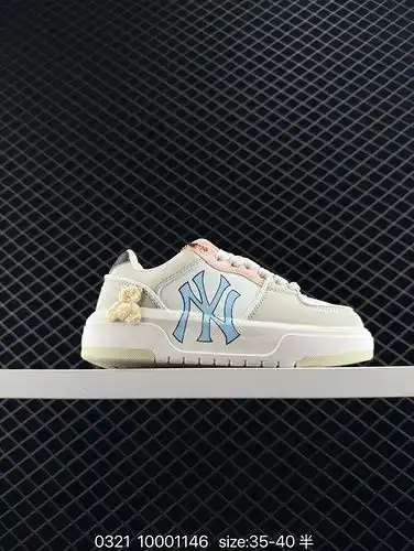 230 zapatillas de deporte personalizadas MLB grueso forro burbuja medusa crema oso americano lindo d